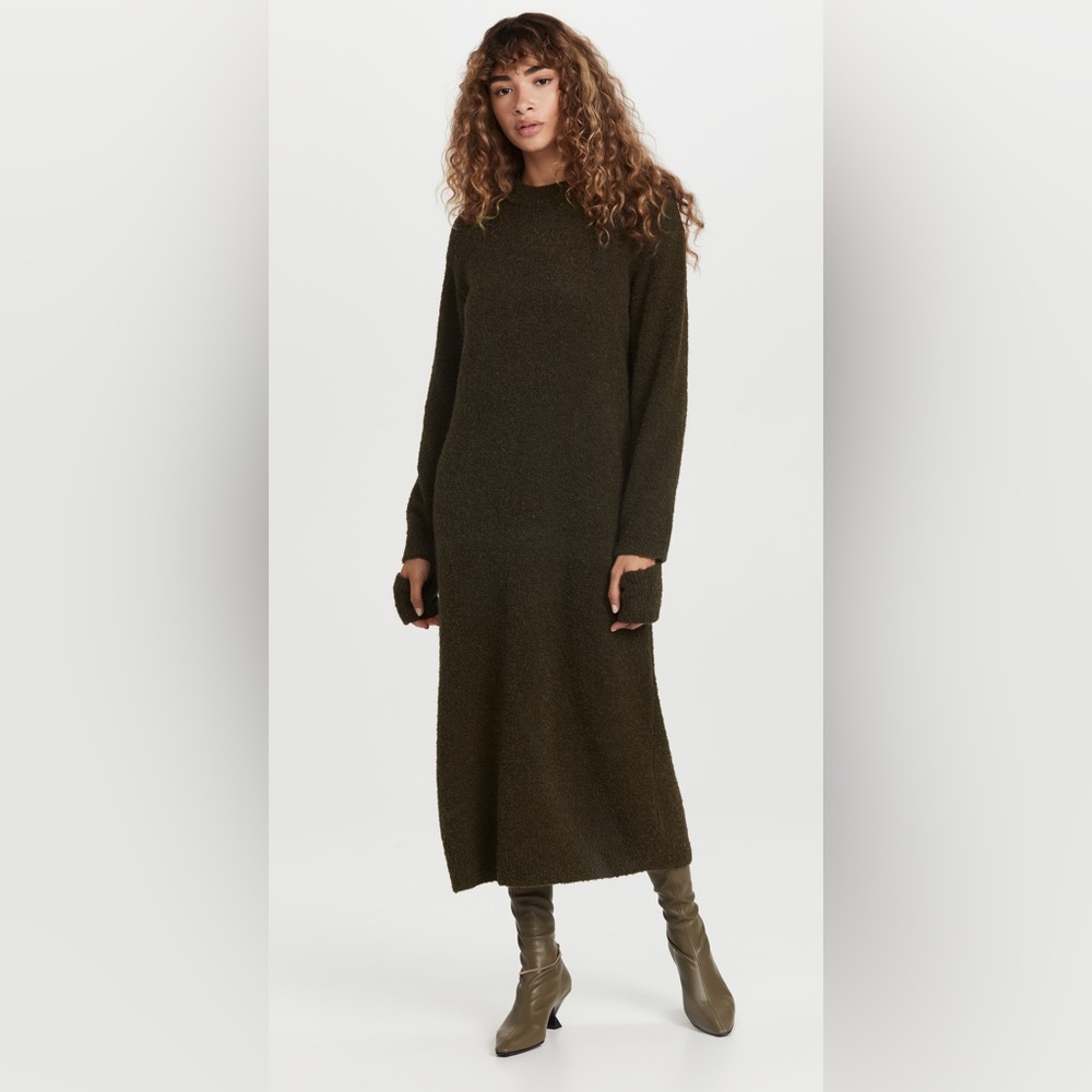 Tibi alpaca sweater dress